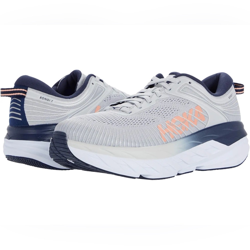 COPY - Hoka ONE ONE Bondi 7 Lunar Rock/Black Iris size 8